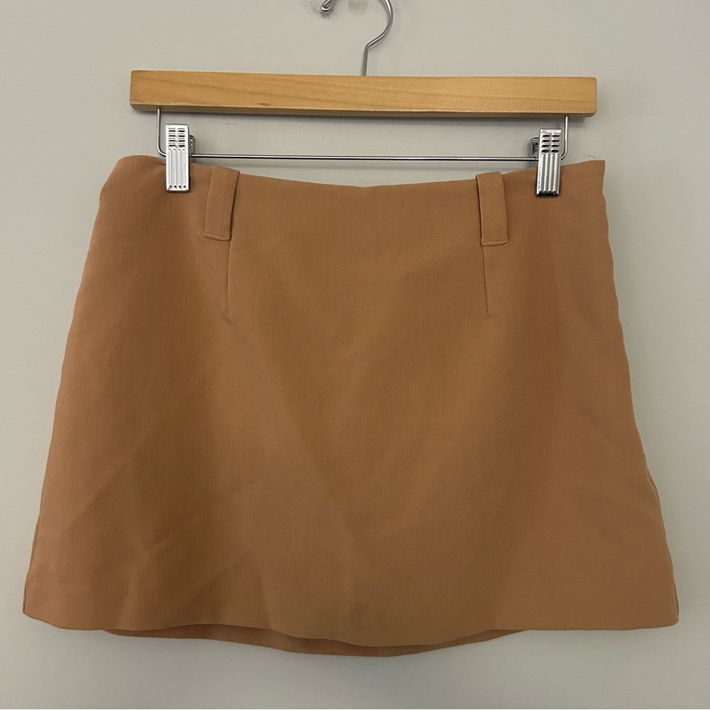 Abercrombie & Fitch Tan Mini Skirt
